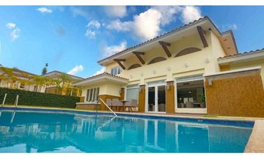 SE VENDE VILLA LUJOSA DE 4 REC.AMUEBLADA EN TUCAN COUNTRY CLUB(VL4L)