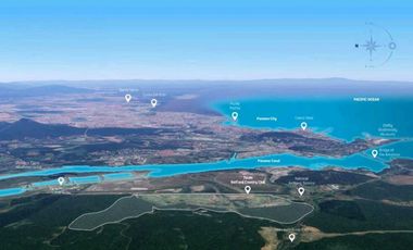 SE VENDE TERRENO O LOTE DE 650M2 FRENTE AL CANAL DE PANAMA(LTM2)