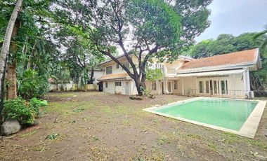 For Rent House and Lot at Ayala Alabang Muntinlupa 4 Bedrooms with Pool