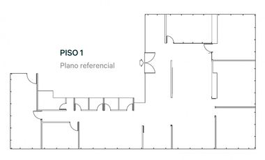 ARRIENDO Oficina en Primer Piso de 270,30 m2, Ciudad Empresarial de Huechuraba