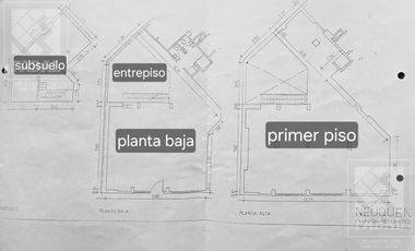 Local alquiler centro, 360 m2 en dos plantas, con salón comercial, oficinas y 4 baños