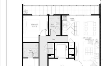 Departamento de dos ambientes en venta, Moron. Excelente proyecto en construcción!