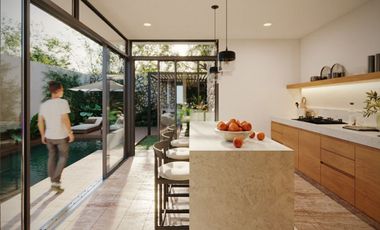 CASA EN VENTA DE TRES RECÁMARAS EN RESIDENCIAL DE CONKAL.