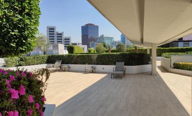 Estético y acogedor loft con balcón, muy cerca de Palmas y Polanco