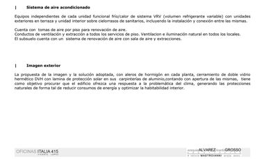 OFICINAS 960 m2 PLANTA LIBRE   OLIVOS 18 cocheras