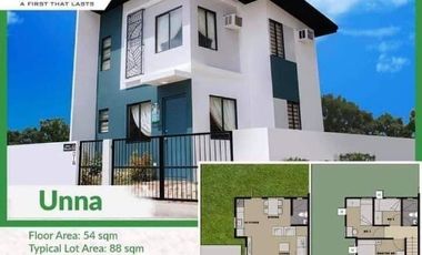 3 bedrooms single attached house and lot