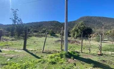 PARCELA RECTANGULAR CON VISTAS Y ACCESOS