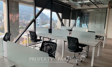 Oficina 374 m2 Plug and Play en Edificio Núcleo Bellavista