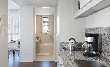 Alquiler monoambiente amoblado. Amenities. Quartier San Telmo