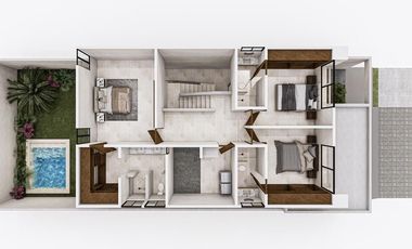 Casa en venta en Mérida, Solea, Margaritas Cholul (Halia Plus)