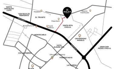 Casa en venta en Mérida, Solea, Margaritas Cholul (Halia Plus)