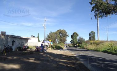Terreno - Pueblo Santo Toribio Xicohtzingo