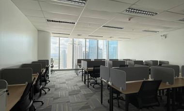 150 Seats Available Fitted Office Space for Rent in Mandaluyong City