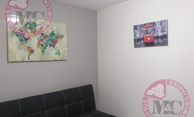 DEPARTAMENTO AMUEBLADO EN RENTA, PRIVADA RINCONADA DE LA ASUNCIÓN