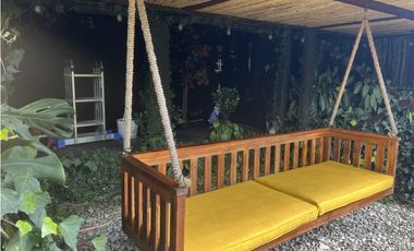 VENTA CASA CAMPESTRE AMOBLADA SECTOR EL CAIMO VIA AL VALLE