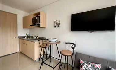 Acogedor Apartaestudio en edificio Eira - cerca la playa los cocos