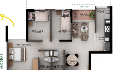 VENTA CESIÓN DE DERECHOS TORRE 3 CERRITOS, PEREIRA