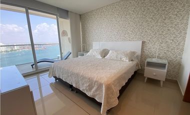 Venta Apartamento Cartagena, Bocagrande vista Bahia