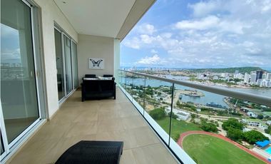 Venta Apartamento Cartagena, Bocagrande vista Bahia