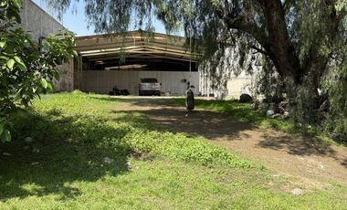 Terreno con Bodega y oficinas en renta con ubicación estratégica en Atizapán