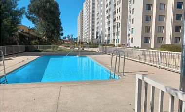Departamento en venta con arrendatarios en Barrio Parque Curauma.