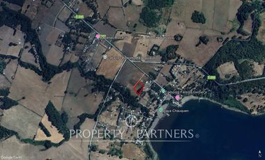 Terreno pasos playa Chauquen