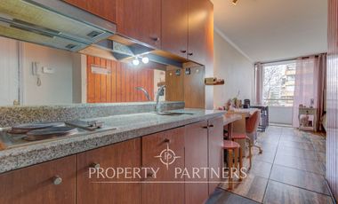 Ideal para inversión - Departamento tipo estudio en Pocuro, Providencia