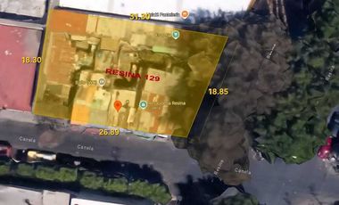 Venta terreno plano, en esquina. A 5 minutos del AICM. 11122