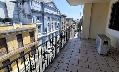Departamento en Renta en el centro histórico de Veracruz, av. Independencia.