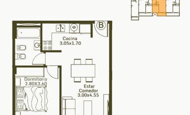Venta, Departamento, 2 Ambientes, Balcón, Moron
