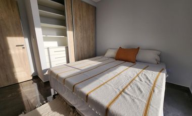 Departamento 3 ambientes con parrilla propia AMOBLADO