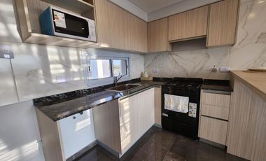 Departamento 3 ambientes con parrilla propia AMOBLADO