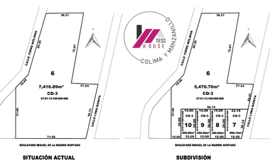 TERRENO COMERCIAL EN AV PRINCIPAL BOULEVARD MIGUEL DE LA MADRID