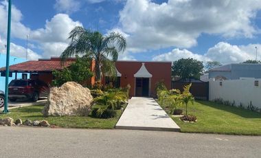 Casa estilo Hacienda en Venta en Residencial Baspul, Chicxulub Pueblo