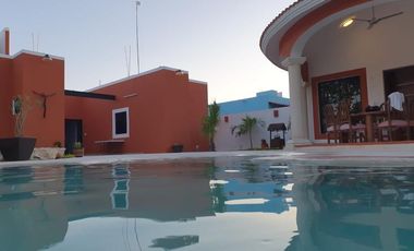 Casa estilo Hacienda en Venta en Residencial Baspul, Chicxulub Pueblo