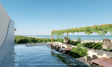 Departamento en Playa Yucatán con Rooftop y Club de Playa