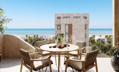 Departamento en Playa Yucatán con Rooftop y Club de Playa