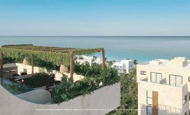 Departamento en Playa Yucatán con Rooftop y Club de Playa