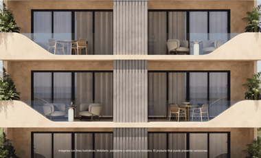 Departamento en Playa Yucatán con Rooftop y Club de Playa