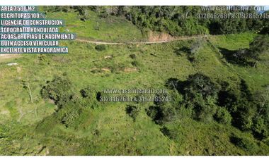 Lote grande con LICENCIA de construcción  marinilla vereda CHOCHOMAYO