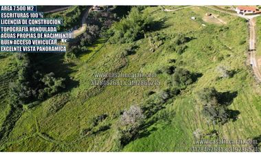 Lote grande con LICENCIA de construcción  marinilla vereda CHOCHOMAYO