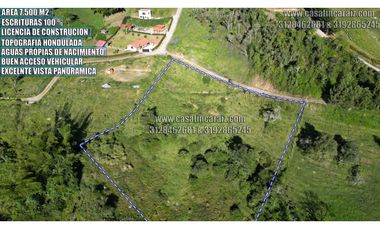 Lote grande con LICENCIA de construcción  marinilla vereda CHOCHOMAYO
