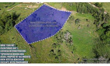 Lote grande con LICENCIA de construcción  marinilla vereda CHOCHOMAYO