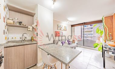Departamento En Arriendo De 1 Dorm. En Santiago