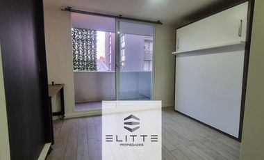 Departamento en arriendo de 1 Ambiente a pasos de metro Rondizonni