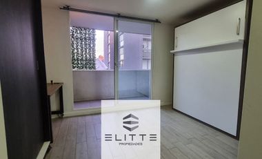 Departamento en arriendo de 1 Ambiente a pasos de metro Rondizonni