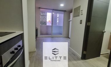 Departamento en arriendo de 1 Ambiente a pasos de metro Rondizonni