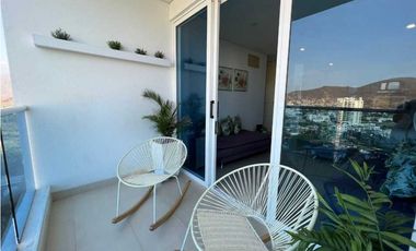 VENTA APARTAMENTO PLAYA SALGUERO SANTA MARTA RM12RD Piso Alto