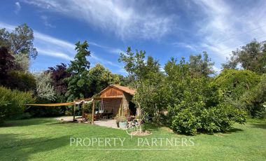 Preciosa casa en parcela rodeada de árboles nativos