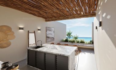 VENTA DE 3 VILLAS EN PRIMERA FILA EN CHELEM, YUCATÁN